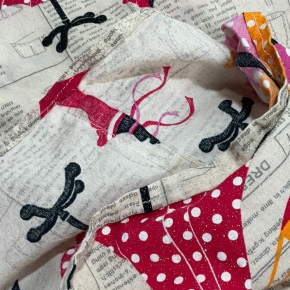 Handmade Sewing Theme Sleeveless V-Neck Maxi Sundress - Picture 7 of 9